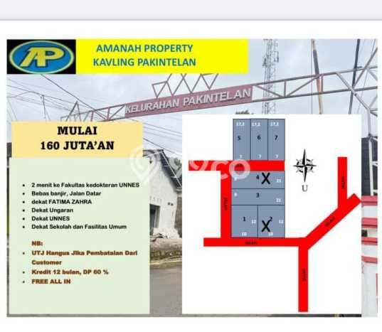 Kavling Tanah Dijual di Gunung Pati Semarang Spesifikasi 120m2 Kavling Tanah Dijual di Gunung Pati Semarang Spesifikasi 120m2
