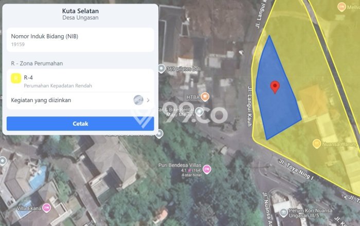 Tanah Kavling Dijual di Badung dengan Spesifikasi 430m2 Tanah Kavling Dijual di Badung dengan Spesifikasi 430m2