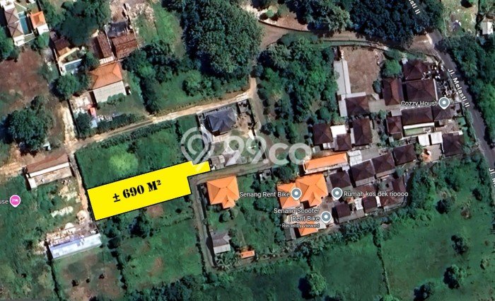 Tanah Dijual di Badung Seluas 690m2 Strategis Tanah Dijual di Badung Seluas 690m2 Strategis