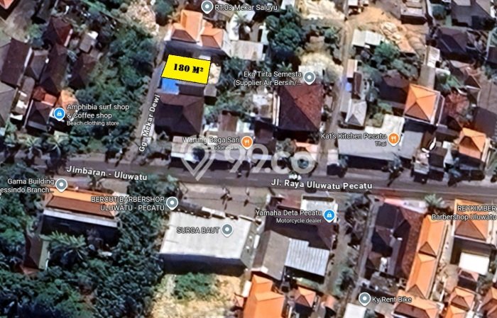 Untuk Dijual Tanah 180m2 di Pecatu, Badung Untuk Dijual Tanah 180m2 di Pecatu, Badung