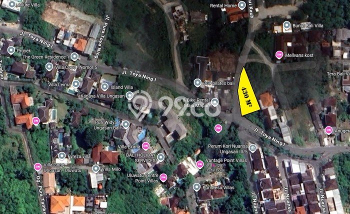 Tanah Kavling Dijual di Badung dengan Spesifikasi 430m2 Tanah Kavling Dijual di Badung dengan Spesifikasi 430m2