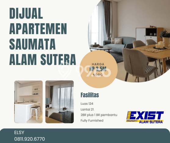 Apartemen Luxury Dijual di Tangerang Lokasi Strategis Punya 2 Kamar Tidur Apartemen Luxury Dijual di Tangerang Lokasi Strategis Punya 2 Kamar Tidur