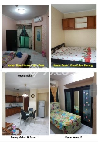 Siap Huni Apartemen di Jakarta Pusat 3 Kamar & 2 Kamar Mandi, Luas 94m2 Siap Huni Apartemen di Jakarta Pusat 3 Kamar & 2 Kamar Mandi, Luas 94m2