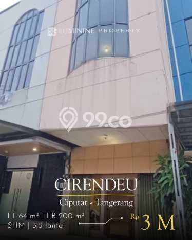 Ruko Bagus Dijual di Cireundeu Tangerang Strategis Cocok untuk Kembangkan Bisnis Ruko Bagus Dijual di Cireundeu Tangerang Strategis Cocok untuk Kembangkan Bisnis