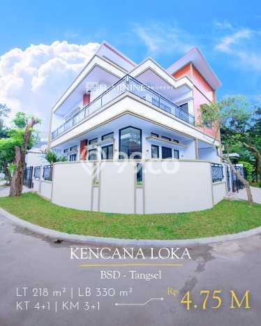Jual Rumah Mewah Elegan Dengan View Cantik di BSD Kencana Loka, Tangerang Jual Rumah Mewah Elegan Dengan View Cantik di BSD Kencana Loka, Tangerang