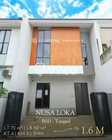 Jual Rumah Eksklusif 4 KT di BSD Nusaloka, Tangerang Jual Rumah Eksklusif 4 KT di BSD Nusaloka, Tangerang