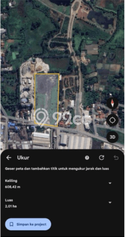 Tanah di Legok, Tangerang Luas 20000m2 Dijual Segera Tanah di Legok, Tangerang Luas 20000m2 Dijual Segera