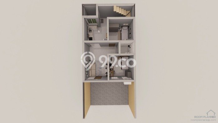 Rumah Modern 3 KT di Sentul City Bogor Semi Furnished Rumah Modern 3 KT di Sentul City Bogor Semi Furnished