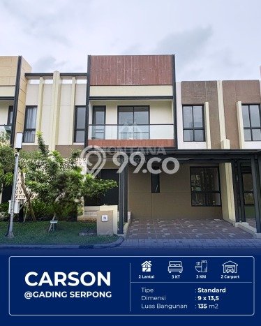 Ready to Use! Luxury House LT 249m2 Desain Elegan di Gading Serpong Ready to Use! Luxury House LT 249m2 Desain Elegan di Gading Serpong