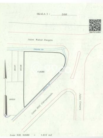 Tanah Komersial Dijual di Menteng Jakarta Pusat 1012m2 Tanah Komersial Dijual di Menteng Jakarta Pusat 1012m2
