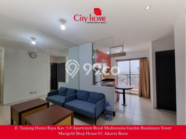 Apartemen Sewa 2 Kamar Murah Siap Huni di Jakarta Barat, Luas 42m2 Apartemen Sewa 2 Kamar Murah Siap Huni di Jakarta Barat, Luas 42m2