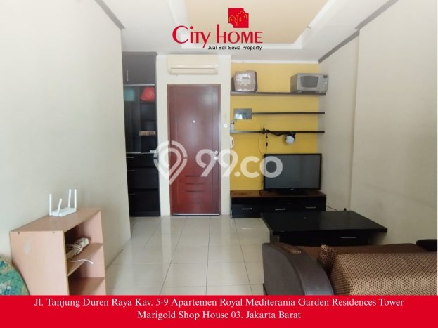 Apartemen Disewakan 2 Kamar Hemat Siap Huni di Jakarta Barat, Luas 42m2 Apartemen Disewakan 2 Kamar Hemat Siap Huni di Jakarta Barat, Luas 42m2