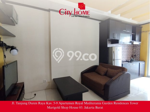 Apartemen Disewakan 2 Kamar Hemat Siap Huni di Jakarta Barat, Luas 42m2 Apartemen Disewakan 2 Kamar Hemat Siap Huni di Jakarta Barat, Luas 42m2