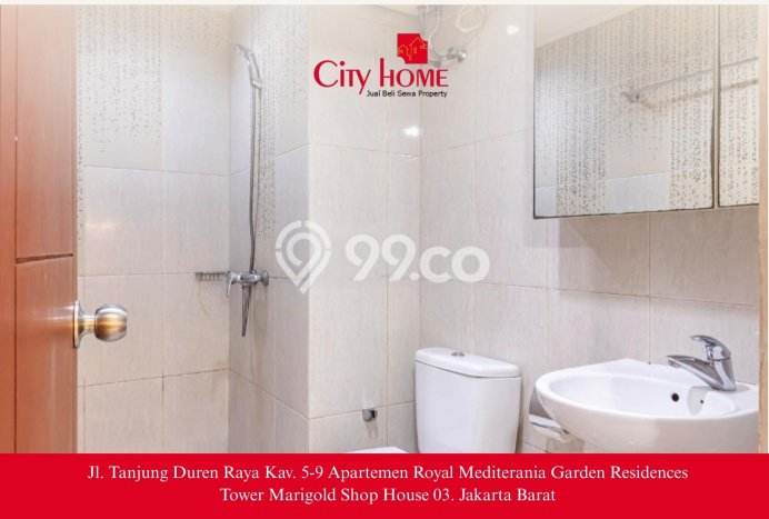 Apartemen Minimalis untuk Disewa, 3 Kamar di Jakarta Barat Apartemen Minimalis untuk Disewa, 3 Kamar di Jakarta Barat