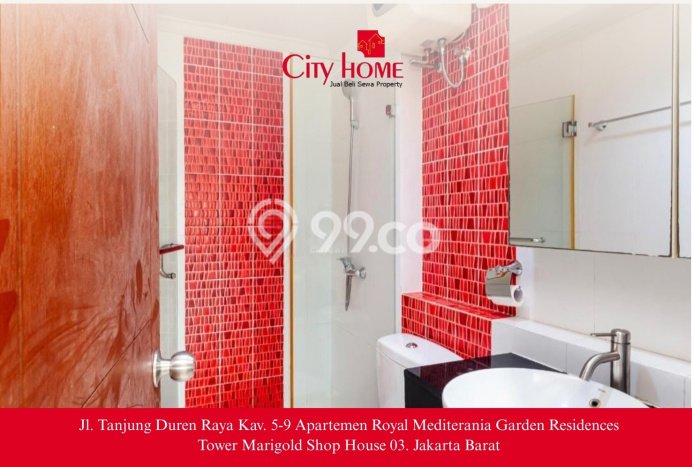 Apartemen Minimalis untuk Disewa, 3 Kamar di Jakarta Barat Apartemen Minimalis untuk Disewa, 3 Kamar di Jakarta Barat