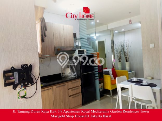 Apartemen Favorit Modern Dijual di Jakarta Barat dengan 1 Kamar Tidur Apartemen Favorit Modern Dijual di Jakarta Barat dengan 1 Kamar Tidur