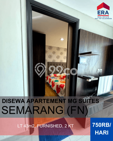 Apartemen Siap Huni 2 BR dengan Harga Hemat di Area Semarang Tengah, Semarang Apartemen Siap Huni 2 BR dengan Harga Hemat di Area Semarang Tengah, Semarang