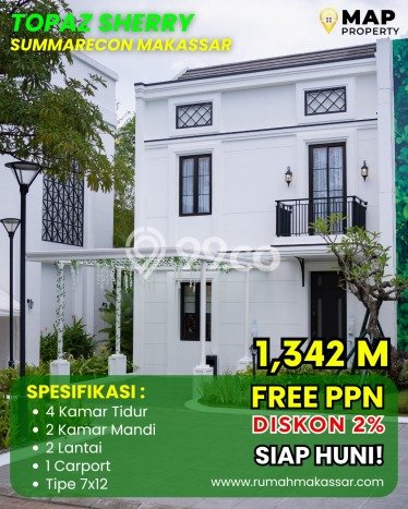 Dijual Rumah Minimalis Bagus Punya 3 KT di Makassar Makassar - Dijual Rumah Minimalis Bagus Punya 3 KT di Makassar Makassar -