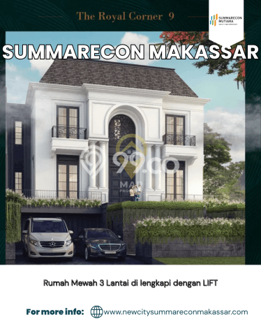Rumah Mewah Siap Huni LT 820m2 di Makassar, Makassar Rumah Mewah Siap Huni LT 820m2 di Makassar, Makassar