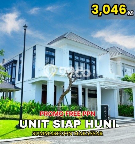 Hunian Eksklusif Siap Huni LT 144m2 di Makassar, Makassar Hunian Eksklusif Siap Huni LT 144m2 di Makassar, Makassar