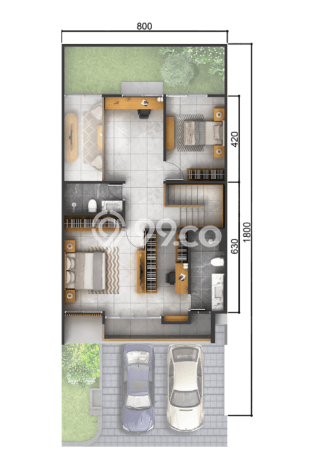 Hunian Eksklusif Siap Huni LT 144m2 di Makassar, Makassar Hunian Eksklusif Siap Huni LT 144m2 di Makassar, Makassar