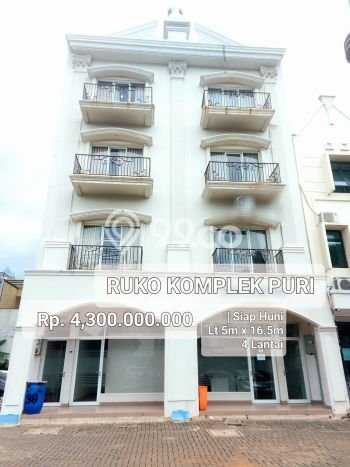 Ruko Kawasan Puri Indah, Luas 600m2m², Kawasan Bisnis, Dekat Puri Indah, Jakarta Barat, Jakarta Barat Ruko Kawasan Puri Indah, Luas 600m2m², Kawasan Bisnis, Dekat Puri Indah, Jakarta Barat, Jakarta Barat