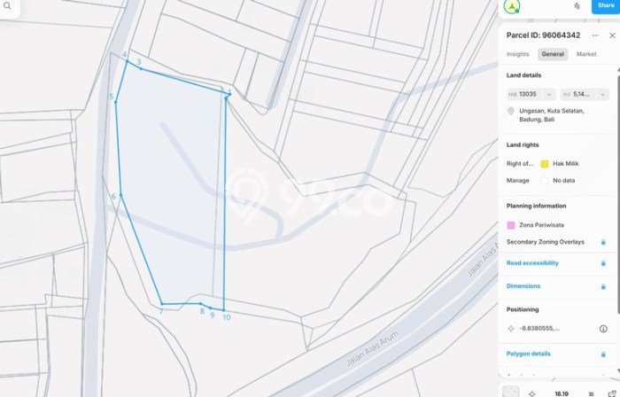 Dijual Tanah di Badung, Luas 11500m2 SHM Dijual Tanah di Badung, Luas 11500m2 SHM