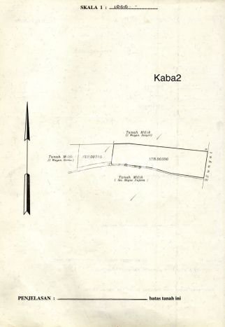 Tanah Strategis Kawasan Kaba kaba, Luas 1600m², Cocok untuk Investasi Tanah Strategis Kawasan Kaba kaba, Luas 1600m², Cocok untuk Investasi