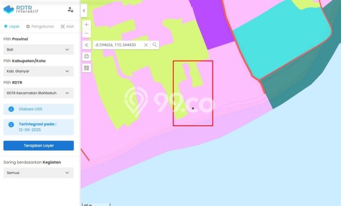 Tanah di Blahbatuh, Gianyar Luas 1770m2 Dijual Segera Tanah di Blahbatuh, Gianyar Luas 1770m2 Dijual Segera