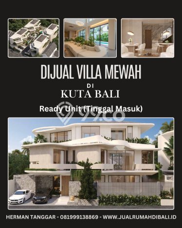 Vila Kawasan Kuta, Luas 352m2m², Area Premium Vila Kawasan Kuta, Luas 352m2m², Area Premium