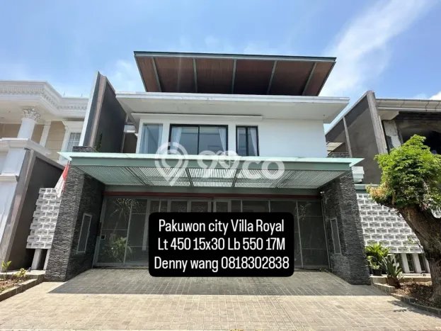 For Sale! Luxury House LT 348m2 Desain Elegan di Sukomanunggal For Sale! Luxury House LT 348m2 Desain Elegan di Sukomanunggal