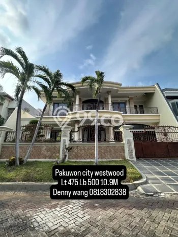 For Sale! Luxury House LT 348m2 Desain Elegan di Sukomanunggal For Sale! Luxury House LT 348m2 Desain Elegan di Sukomanunggal