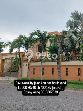 For Sale! Luxury House LT 348m2 Desain Elegan di Sukomanunggal For Sale! Luxury House LT 348m2 Desain Elegan di Sukomanunggal