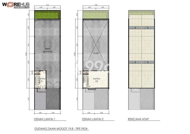 Gudang Dijual di Prime Area Tangerang Luas 432m2 Gudang Dijual di Prime Area Tangerang Luas 432m2