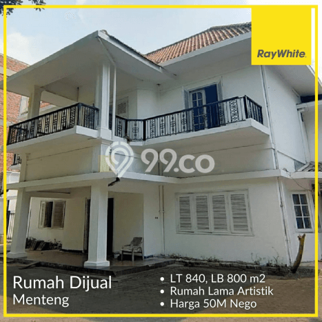 Siap Huni Rumah Mewah 0 Kamar di Menteng Dekat ke Mana Pun Siap Huni Rumah Mewah 0 Kamar di Menteng Dekat ke Mana Pun