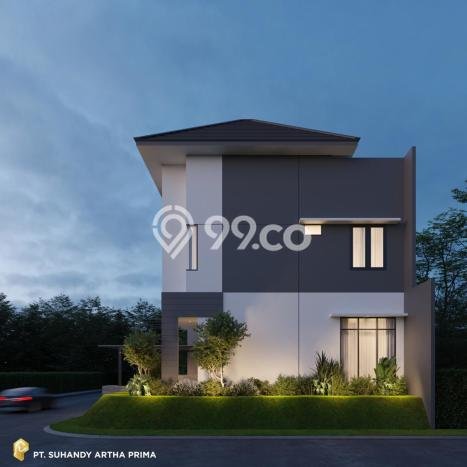 Rumah Mewah LB 231m2 Siap Pakai Desain Elegan di BSD, Tangerang Rumah Mewah LB 231m2 Siap Pakai Desain Elegan di BSD, Tangerang