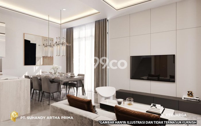 Rumah Mewah LB 231m2 Siap Pakai Desain Elegan di BSD, Tangerang Rumah Mewah LB 231m2 Siap Pakai Desain Elegan di BSD, Tangerang
