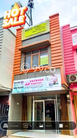 Ruko Bagus Dijual LB 180m2 Lokasi Strategis Tangerang Area Cocok untuk Berbisnis Ruko Bagus Dijual LB 180m2 Lokasi Strategis Tangerang Area Cocok untuk Berbisnis