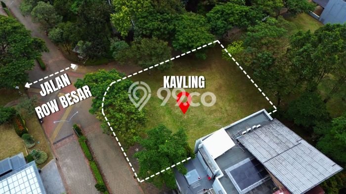 Jarang Ada! Tanah di BSD Punya Luas 550m2 - Jarang Ada! Tanah di BSD Punya Luas 550m2 -