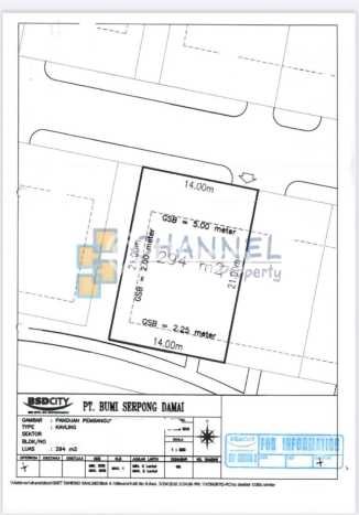 Tanah untuk Dijual di BSD Foresta Tangerang Luas 294m2 Tanah untuk Dijual di BSD Foresta Tangerang Luas 294m2