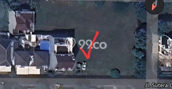 Tanah Dijual Area Strategis di Alam Sutera Tangerang 300m2 Tanah Dijual Area Strategis di Alam Sutera Tangerang 300m2