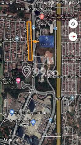 Dijual Tanah 1191m2 di Lippo Karawaci, Tangerang Dijual Tanah 1191m2 di Lippo Karawaci, Tangerang