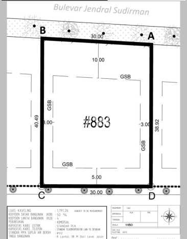 Dijual Tanah 1191m2 di Lippo Karawaci, Tangerang Dijual Tanah 1191m2 di Lippo Karawaci, Tangerang