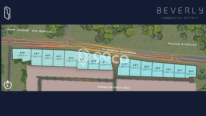 Dijual Tanah 1191m2 di Lippo Karawaci, Tangerang Dijual Tanah 1191m2 di Lippo Karawaci, Tangerang
