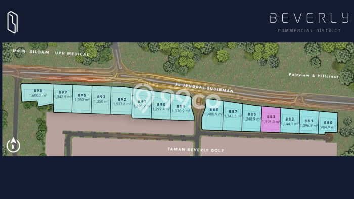 Dijual Tanah 1191m2 di Lippo Karawaci, Tangerang Dijual Tanah 1191m2 di Lippo Karawaci, Tangerang