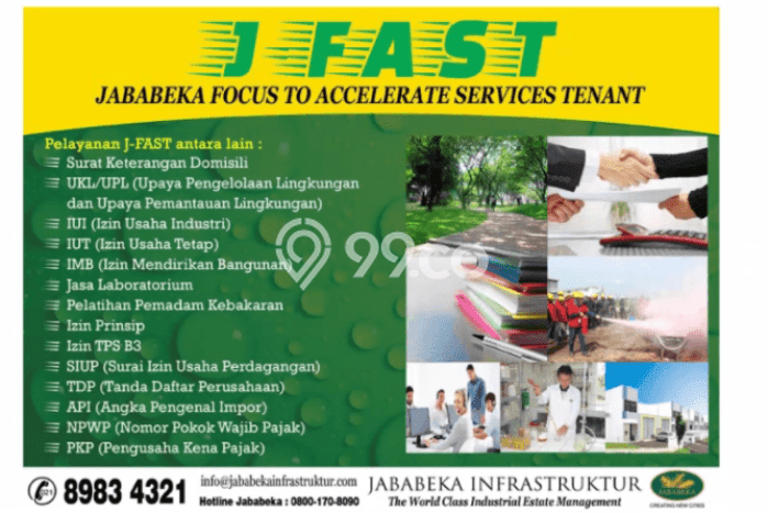 Untuk Dijual! Gudang di Jababeka Bekasi LT 287m2 / LB 155m2 Kawasan Strategis Untuk Dijual! Gudang di Jababeka Bekasi LT 287m2 / LB 155m2 Kawasan Strategis