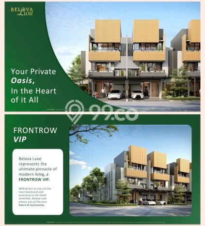 Ready to Use! Luxury House LT 181m2 Desain Modern di BSD City Ready to Use! Luxury House LT 181m2 Desain Modern di BSD City