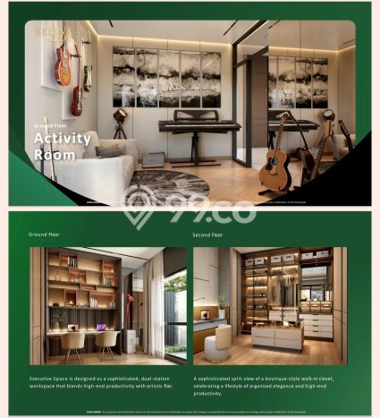 Ready to Use! Luxury House LT 181m2 Desain Modern di BSD City Ready to Use! Luxury House LT 181m2 Desain Modern di BSD City