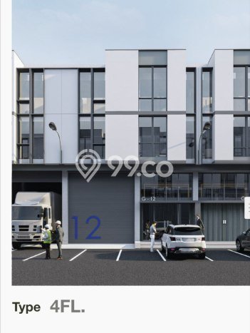 Unit Gudang Dijual di Jakarta Barat LT 204m2 & LB 800m2 Unit Gudang Dijual di Jakarta Barat LT 204m2 & LB 800m2