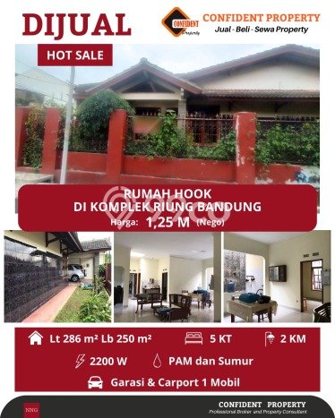 Rumah Strategis Modern Lb 250m2 di Rancasari, Bandung Rumah Strategis Modern Lb 250m2 di Rancasari, Bandung